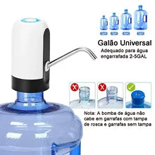 Bomba Elétrica Para Galão De Água Até 20 Litros Usb