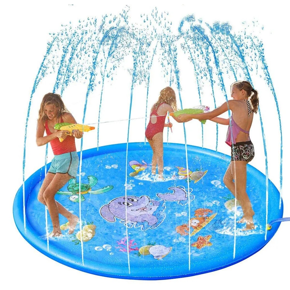 Sprinkler Piscina Inflável Infantil 170cm Crianças