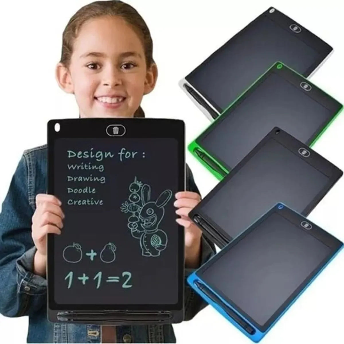 Tablet Infantil Lousa Mágica tela Lcd 8.5 Polegadas Para Desenhar Cor Sortida