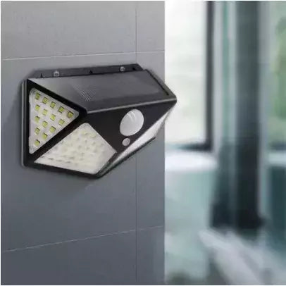 Luminária Solar Led Com Sensor Para Jardim À Prova D'água