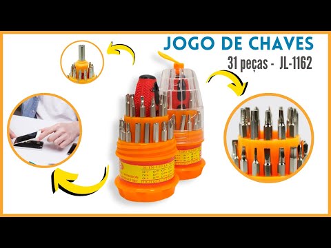 Kit De Chaves Para Manutenção E Montagem De Celulares E Eletrônicos (Pequeno)