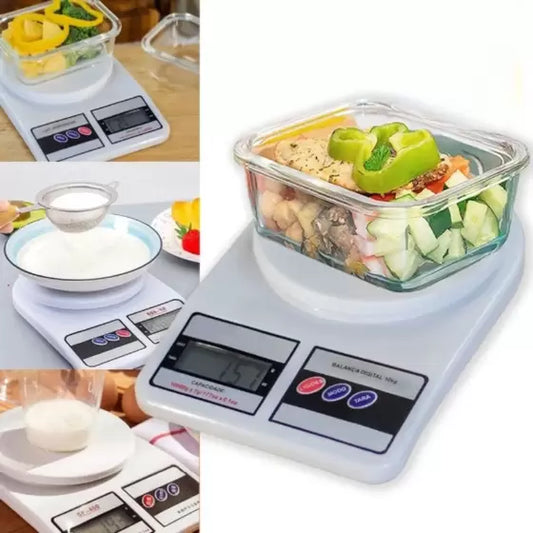 Balança Cozinha Digital 10kg Alta Precisão Dieta E Nutrição