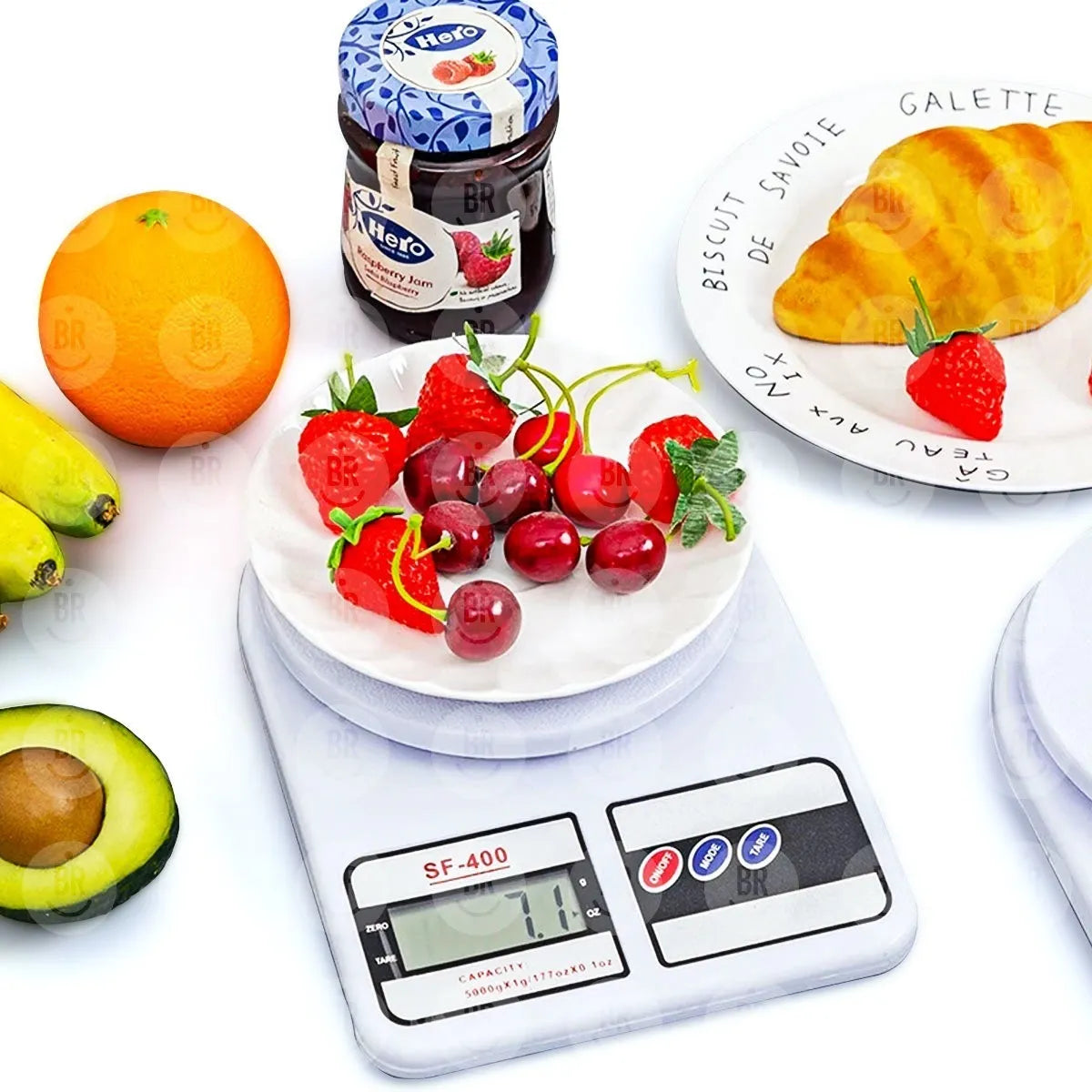 Balança Digital Cozinha Alta Precisão 10kg Dieta E Nutrição