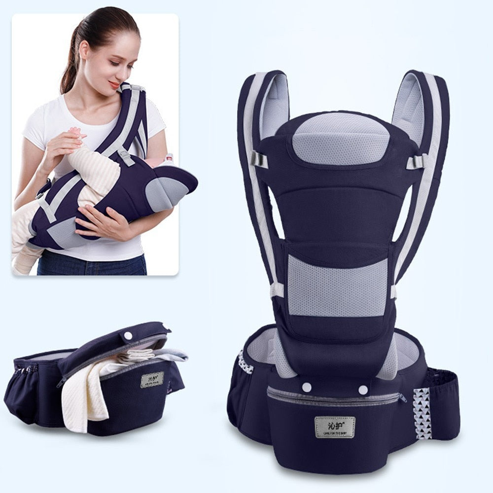 Canguru Portador de Bebê Ergonômico Multifuncional