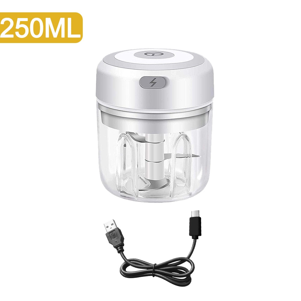 Mini Triturador Processador Multifuncional Elétrico 250mL