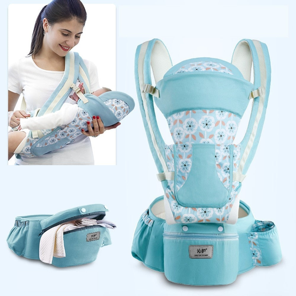 Canguru Portador de Bebê Ergonômico Multifuncional