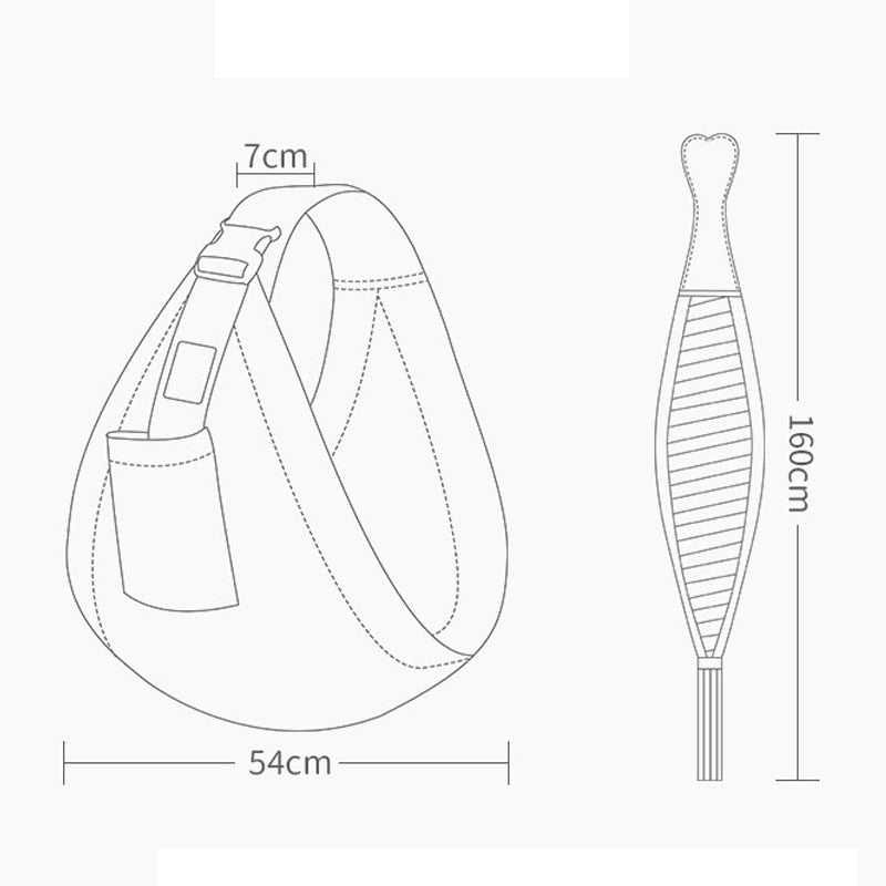 Canguru Tipo Sling - Passeio E Amamentação (até 20kg)