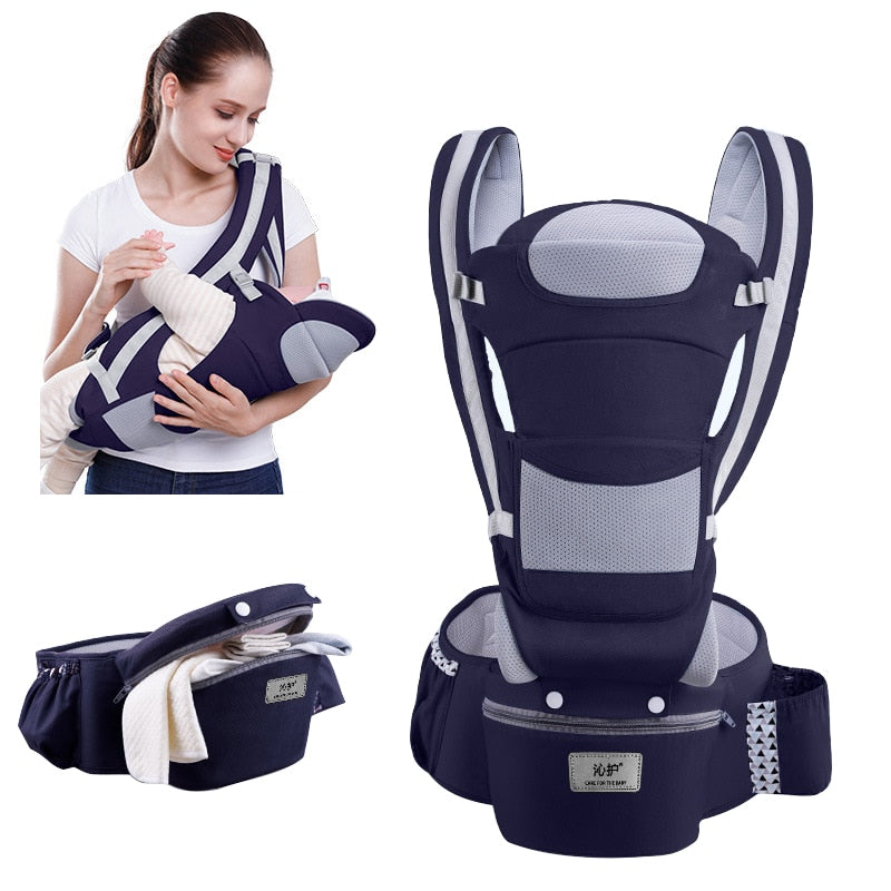 Canguru Portador de Bebê Ergonômico Multifuncional