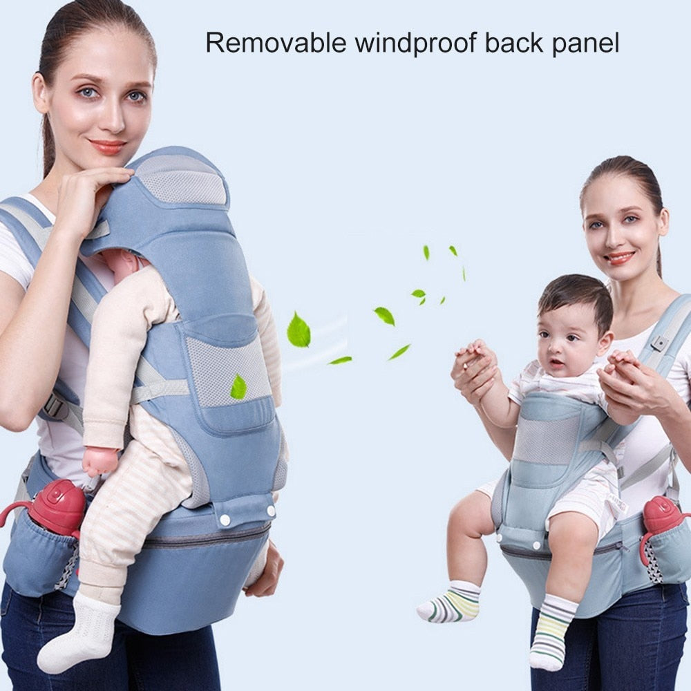 Canguru Portador de Bebê Ergonômico Multifuncional