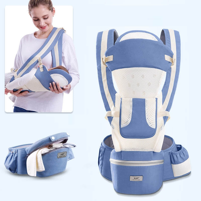 Canguru Portador de Bebê Ergonômico Multifuncional